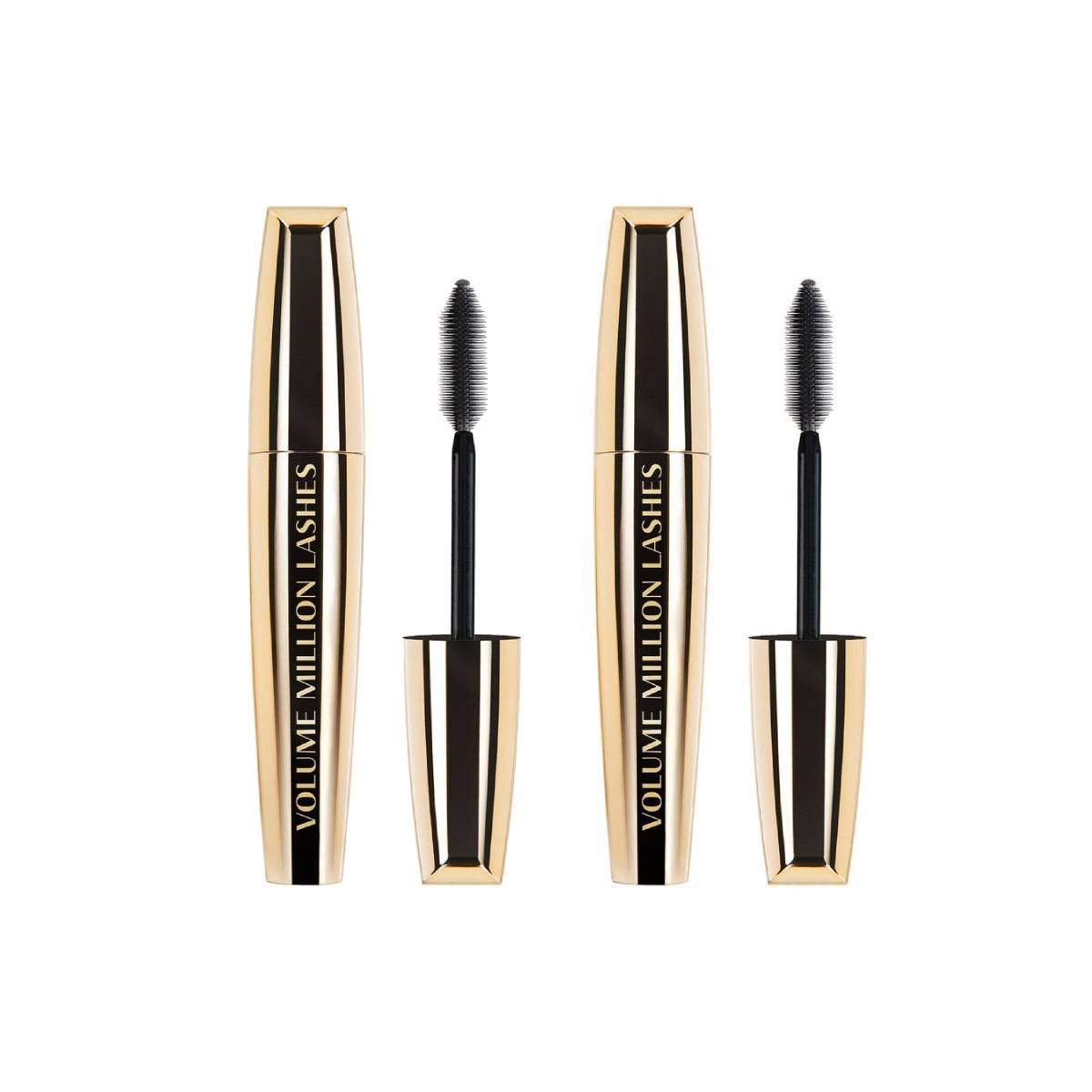 2-pack L'Oréal Paris Volume Million Lashes Mascara Black 10,7ml
