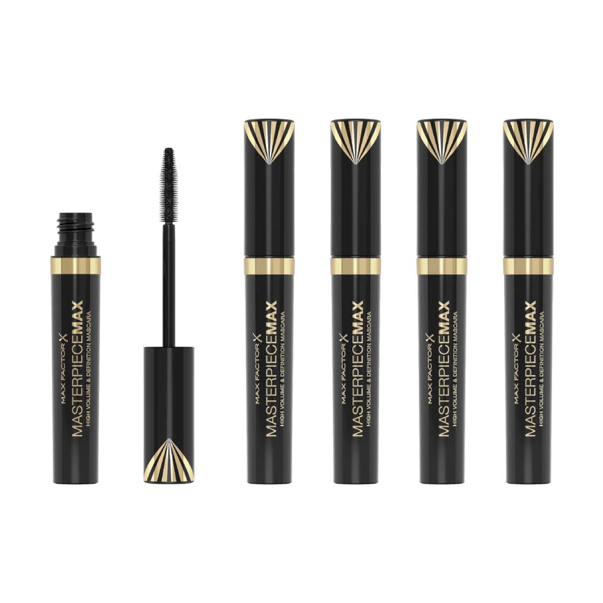 5-Pack Max Factor Masterpiece Max Mascara 7,2ml