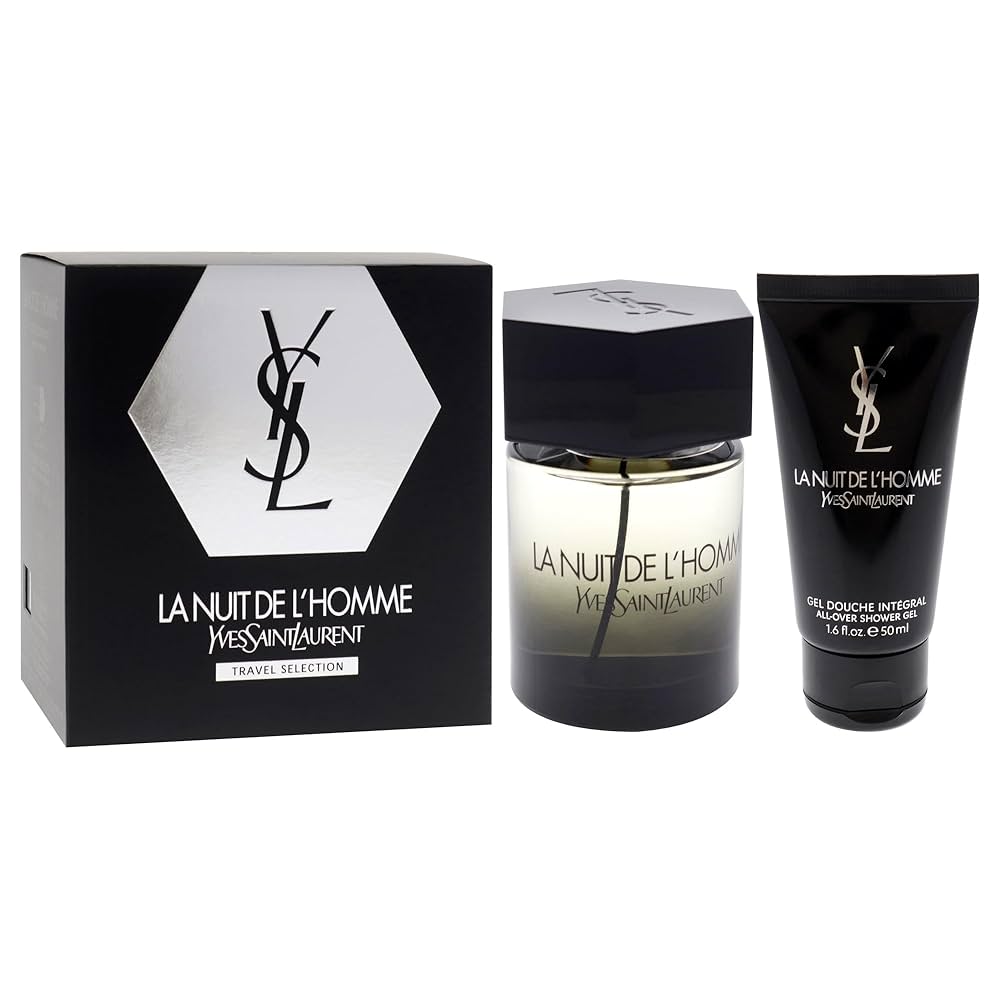 Yves Saint Laurent La Nuit de L'Homme Edt 100ml / 50ml All-Over Shower Gel  Giftset