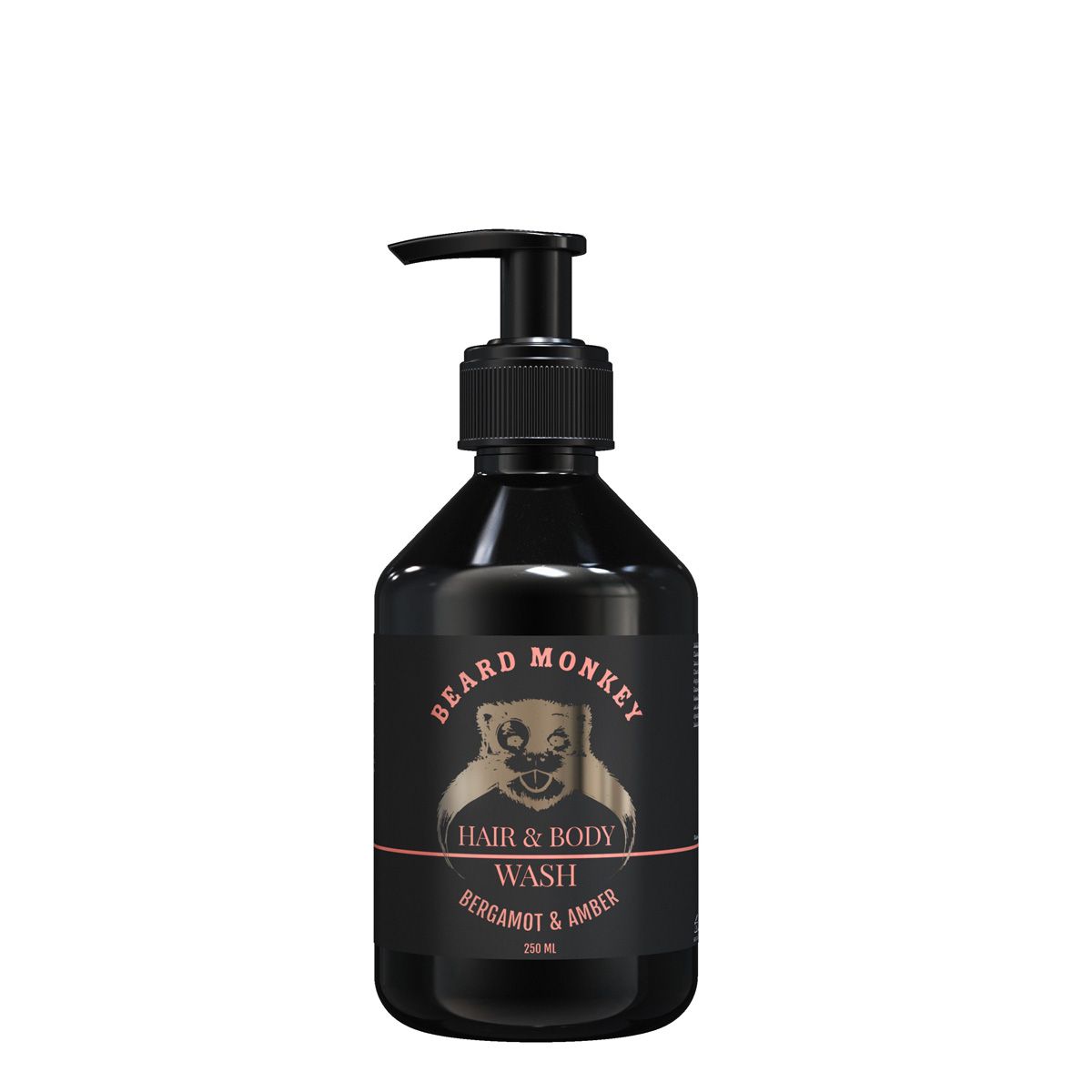 Beard Monkey Hair & Body Bergamot & Amber 250ml