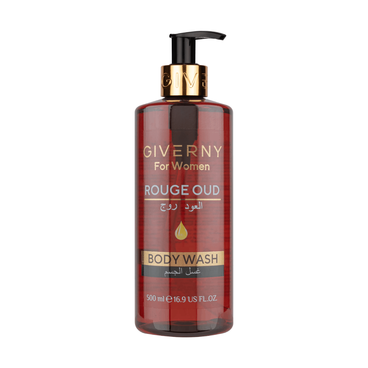 Giverny Rouge Oud Body Wash 500ml