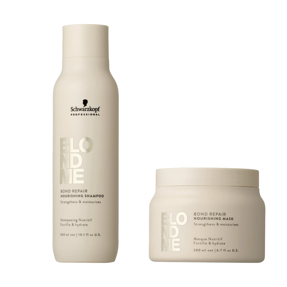 Schwarzkopf Professional BLONDME Nourishing Mask 200ml + BLONDME Nourishing Shampoo 300ml