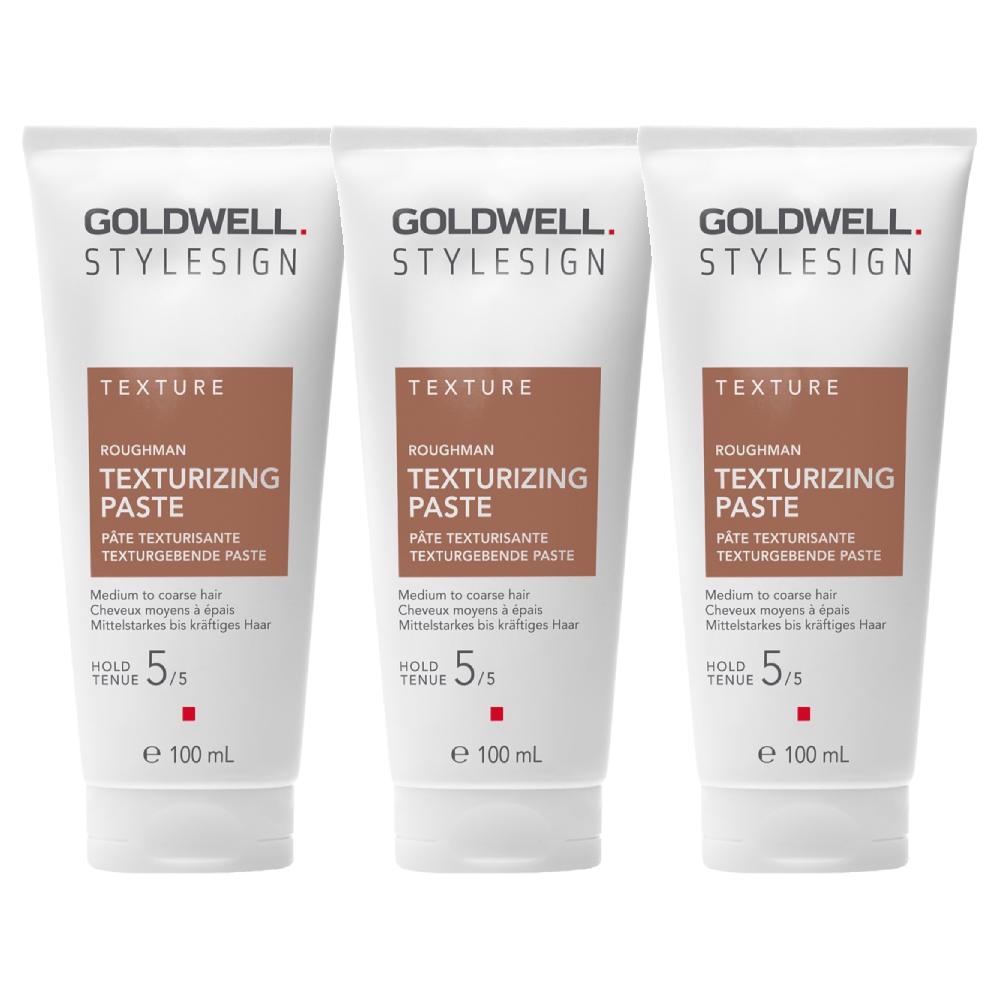 3-Pack Goldwell Stylesign Roughman Texturizing Paste 100ml