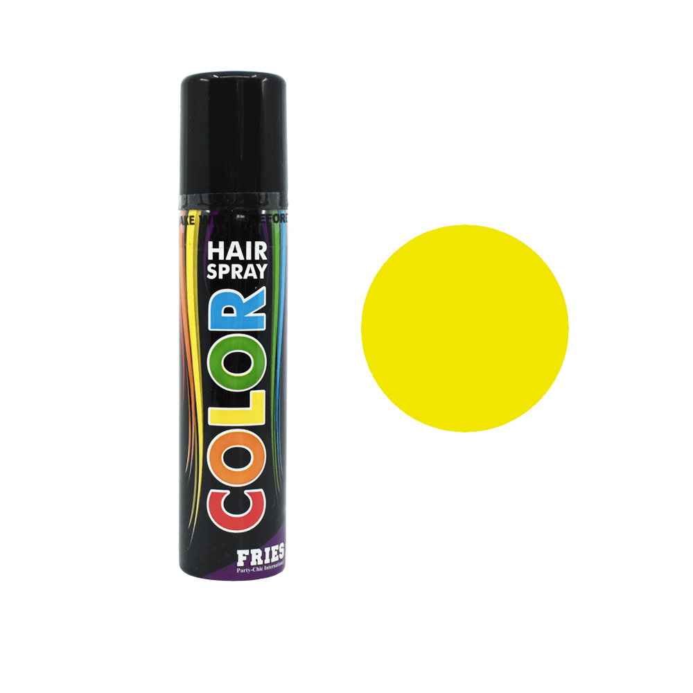 Bravehead Fries Color Hair-Spray Yellow 100ml