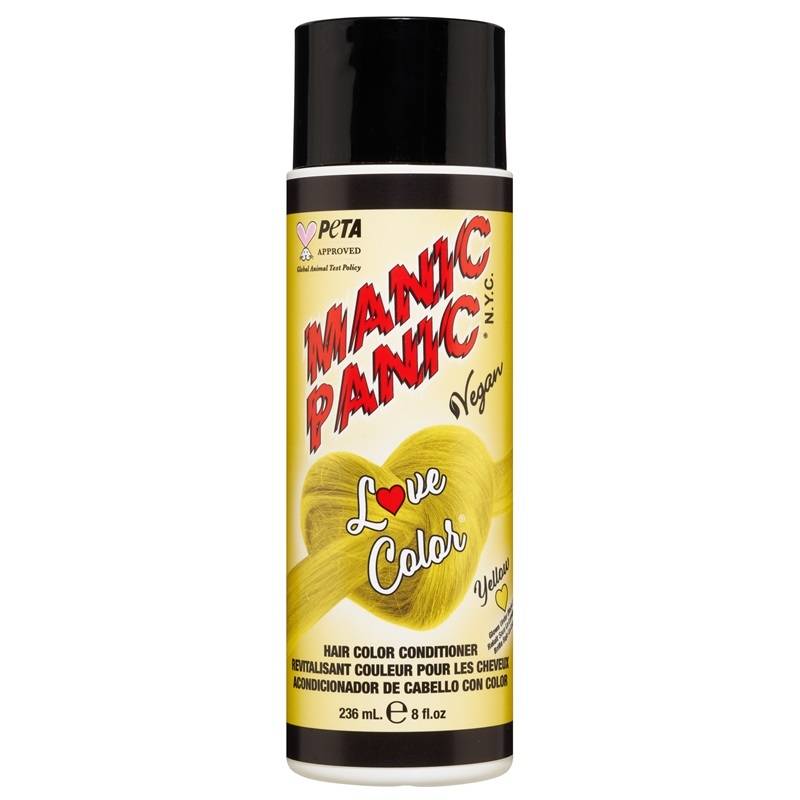 Manic Panic Love Color® Hair Color Conditioner Yellow Heart 236ml