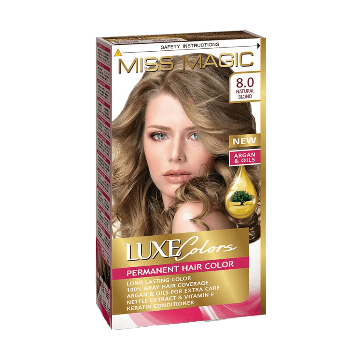 Miss Magic Hårfärg Natural Blond 8.0