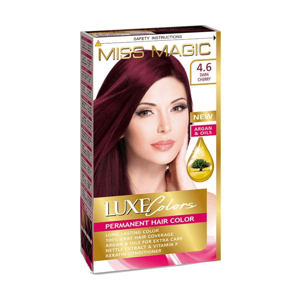 Miss Magic Hårfärg Dark Cherry 4.6