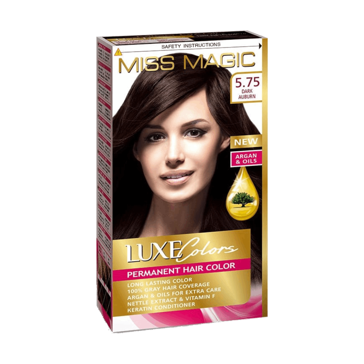 Miss Magic Hårfärg Dark Auburn 5.75