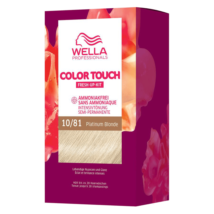 Wella Professionals Color Touch Pure Naturals 10/81 Platinum Blonde 130ml