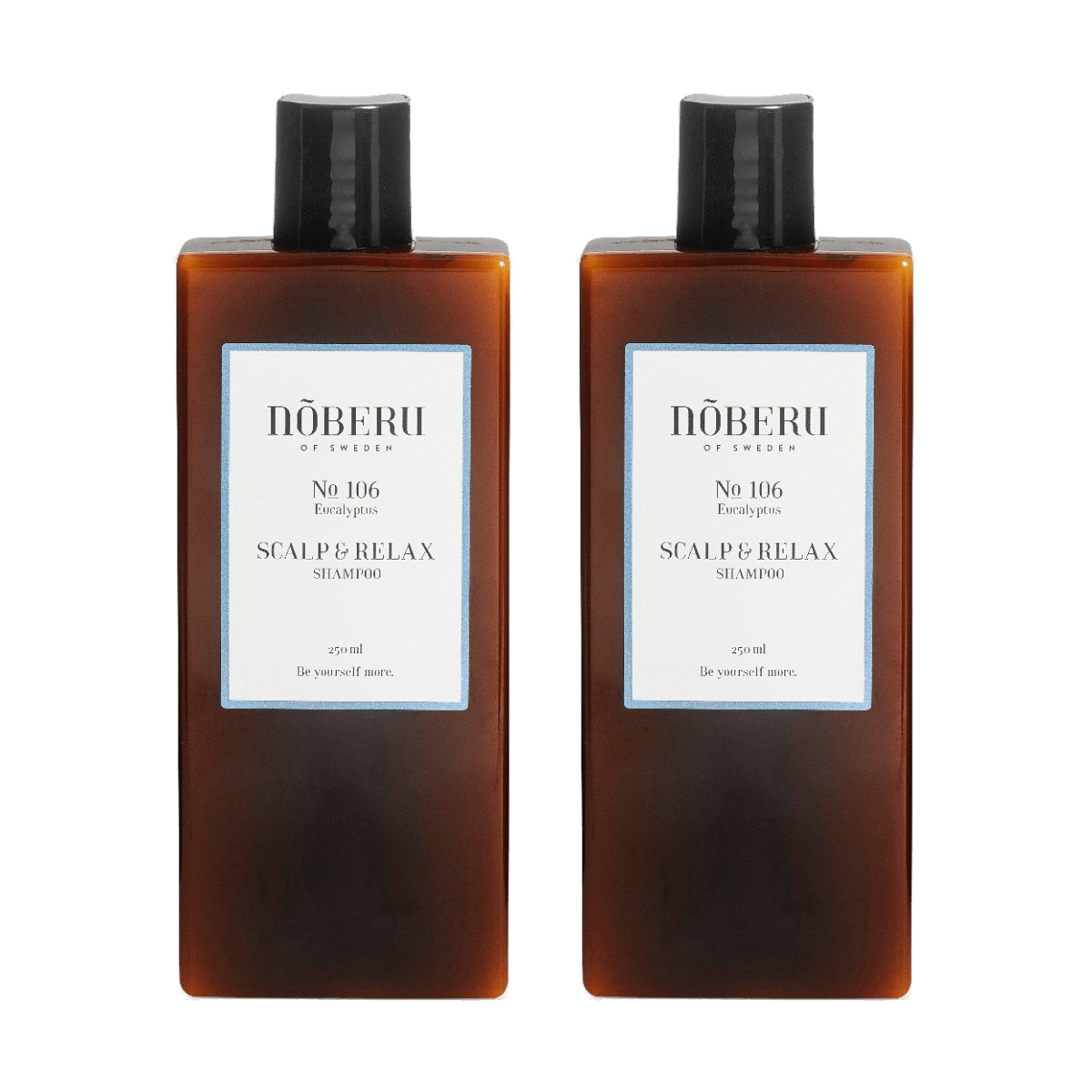 2-pack Nõberu Stockholm Shampoo Scalp & Relax 250ml