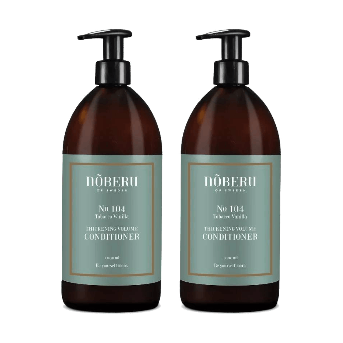 2-pack Nõberu Stockholm Big Thickening Volume Conditioner 1000ml