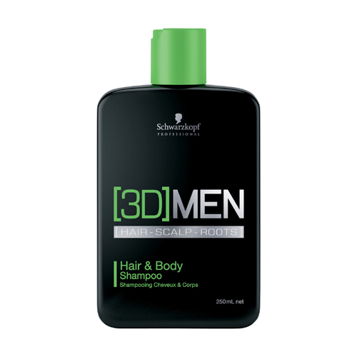Schwarzkopf 3D Men Hair & Body Shampoo 250ml