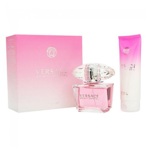 Versace Bright Crystal Gift Set: EdT 90ml+BL 100ml