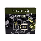 Playboy Play it Wild Men Gift Set: EdT 100ml+SG 250ml+Deo Spray 150ml Playboy Play it Wild Men Gift Set: EdT 100ml+SG 250ml+Deo Spray 150ml