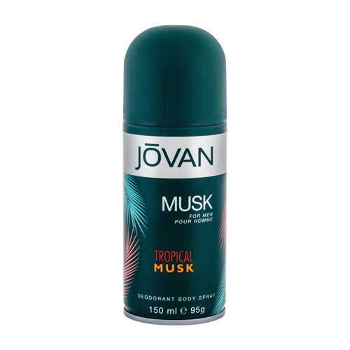 Jovan Tropical Musk Deo Spray 150ml