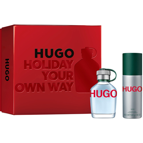 Hugo Boss Hugo Man Gift Set: EdT 125ml+Deo Spray 100ml+SG 50ml