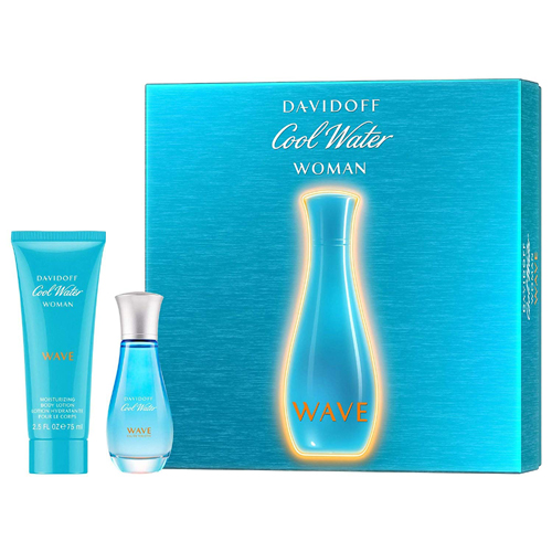 Davidoff Cool Water Wave Woman Gift Set: EdT 30ml+Body Lotion 75ml