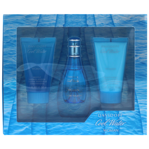 Davidoff Cool Water Woman Gift Set: EdT 30ml+BL 75ml