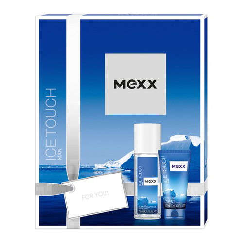 Mexx Ice Touch Man Gift Set: DSP 75ml+SG 50ml