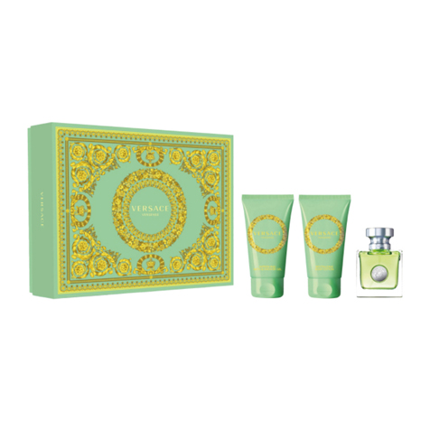 Versace Versense Gift Set: EdT 50ml+BL 50ml+SG 50ml