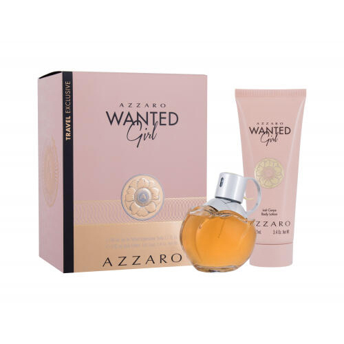 Azzaro Wanted Girl Gift Set: EdP 50ml+BL 100ml